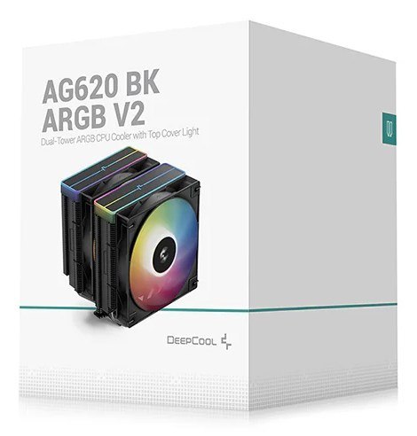 Chłodzenie DeepCool AG620 BK ARGB V2