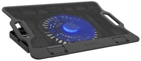 NATEC PODSTAWKA CHŁODZĄCA DIPPER 2 12.1-17.3'' Z WENTYLATOREM, PODŚWIETLENIE, USB