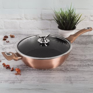 Patelnia BerlingerHaus Rose Gold 28 cm BH-1518N