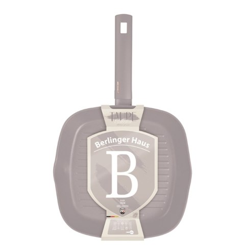 Patelnia grillowa 28 cm, Berlinger Haus BH-8096 Taupe Collection