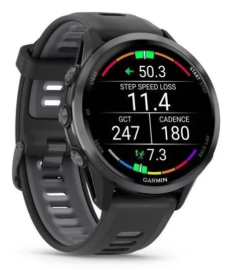Zegarek sportowy Garmin Forerunner 970 Carbon Grey