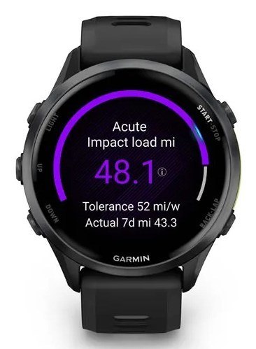 Zegarek sportowy Garmin Forerunner 970 Carbon Grey