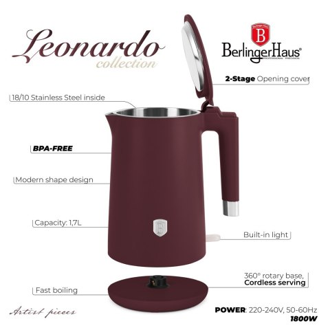 Czajnik elektryczny BerlingerHaus LP-BH-272 Leonardo