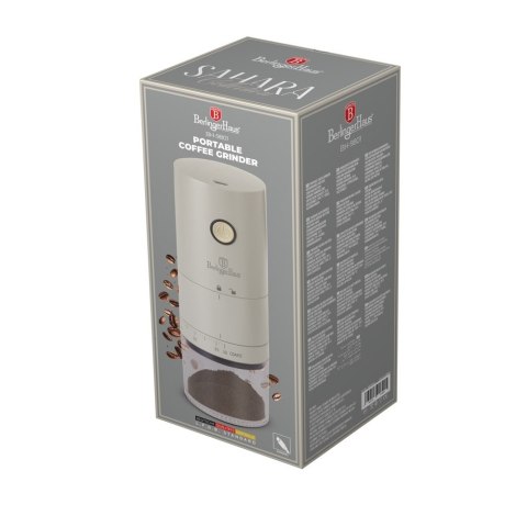 Elektryczny młynek do kawy | ceramiczny akumulatorowy BerlingerHaus BH-9801 Sahara Collection