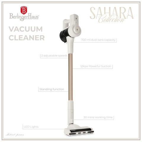 Odkurzacz pionowy bezprzewodowy Sahara BerlingerHaus BH-9844