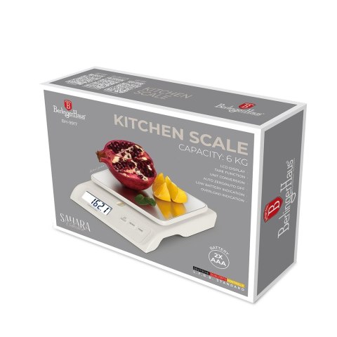Waga kuchenna elektroniczna BerlingerHaus BH-9917 Sahara Collection