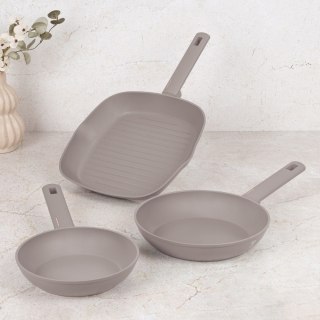 Zestaw 3 patelni BerlingerHaus Taupe BH-8109