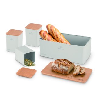 Zestaw 3 pojemników i chlebak BerlingerHaus BH-8901 Sahara Collection