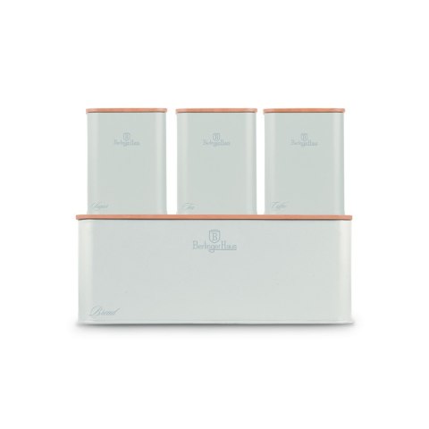 Zestaw 3 pojemników i chlebak BerlingerHaus BH-8901 Sahara Collection