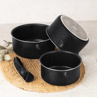 Zestaw garnków 12el. z odpinaną rączką BerlingerHaus Matte Black Collection BH-8248