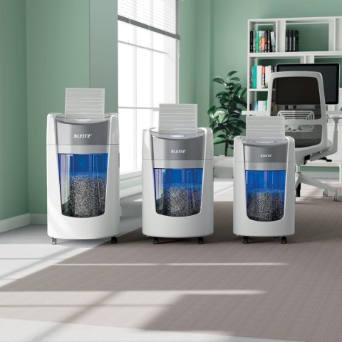 Niszczarka Leitz IQ OptiMax Home Office 225, 15l, P5, 6 kartek, Automatyczny Start/Stop, Funkcja cofania, Obrotowy pojemnik - 33