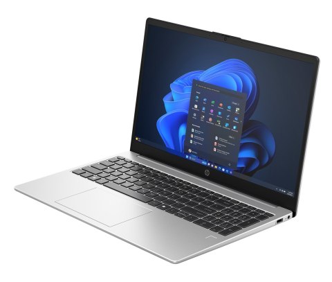 HP 250R G10 Core 5 120U 15.6"FHD 250nits AG 16GB DDR5 5200 SSD512 Iris Xe Cam1080p 41Wh W11Pro Turbo Silver 3Y OnSite