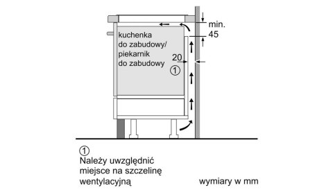 Płyta indukcyjna Bosch PVQ61CHB1E Serie 6 60 cm | 4 pola | PowerBoost | CombiZone | czarny mat | bezramkowa