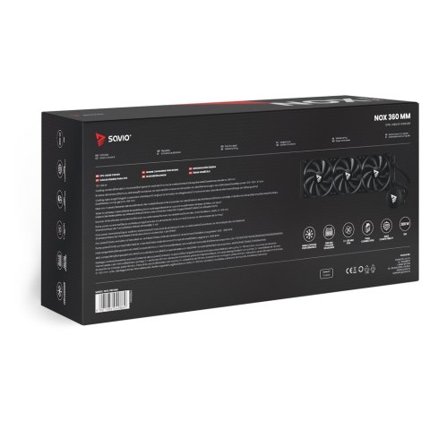 SAVIO CHŁODZENIE WODNE CPU 360 MM NOX