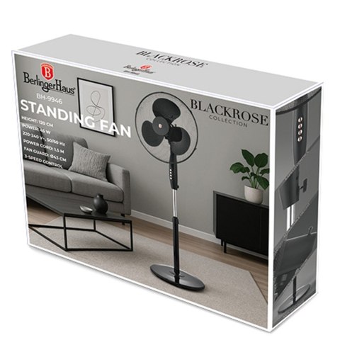 Wentylator stojący wiatrak BerlingerHaus BH-9946 Black Rose