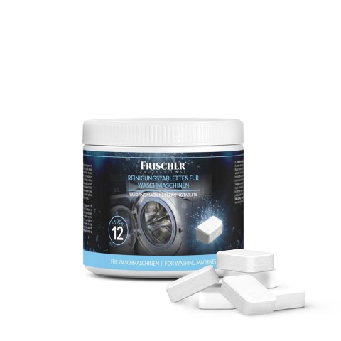 Tabletki do czyszczenia pralek Frischer 12szt