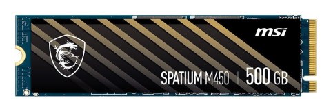 Dysk SSD MSI SPATIUM M450 PCIe 4.0 NVMe M.2 500GB