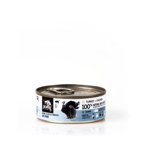 3Coty TURKEY + CHICKEN for Adult cats 80g