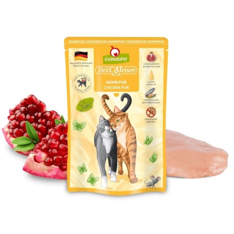 GranataPet DeliCatessen kurczak karma mokra dla kota 85g