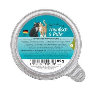 GranataPet Filet a la carte tuńczyk z indykiem karma dla kota 85g