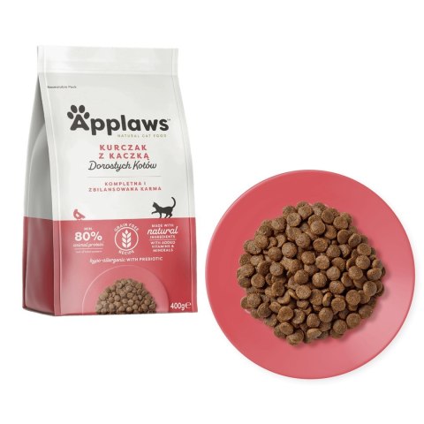 Applaws Cat Dry Chicken with Extra Duck 400g