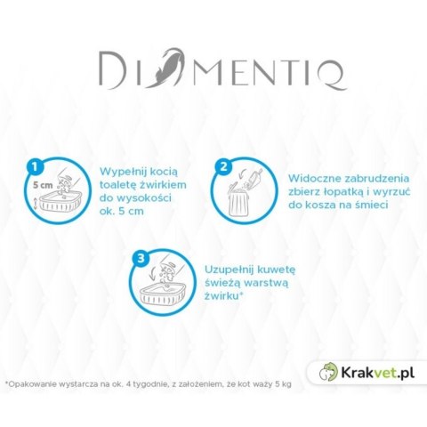 DIAMENTIQ Neutral - żwirek neutralny - 30 l (WYPRZEDAŻ)