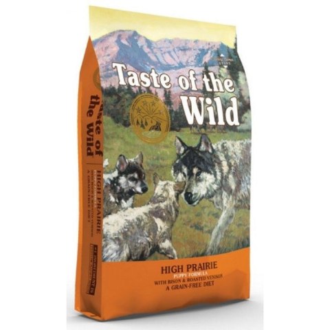 TASTE OF THE WILD High Prairie Puppy Formula - sucha karma dla szczeniąt - 5,6 kg
