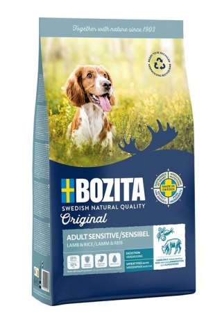 Bozita Original Adult Sensitive Jagnięcina i Ryż - sucha karma dla psa - 12 kg (WYPRZEDAŻ)