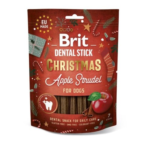 BRIT CHRISTMAS DOG DENTAL SNACK 250g