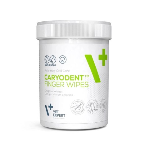 VetExpert Caryodent Finger Wipes 50szt
