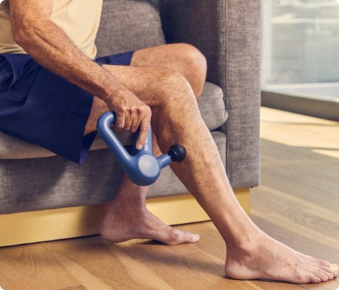 Masażer ręczny Therabody Rielief Navy-EUUK