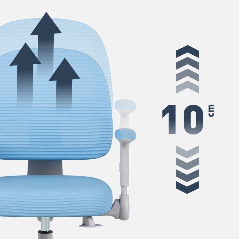 Fotel obrotowy Junior 5.0 Blue