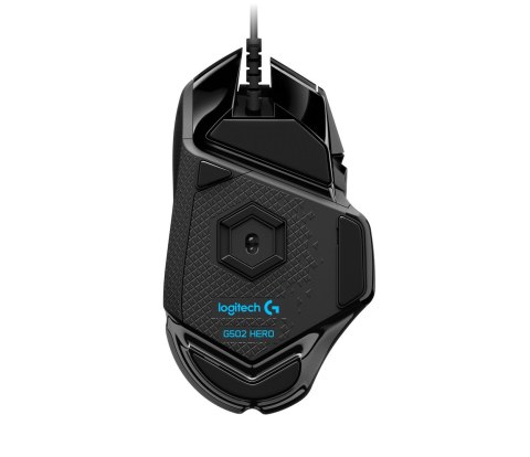 Mysz Logitech G502 Gaming HERO EU 910-005471 (optyczna; 16000 DPI; kolor czarny)