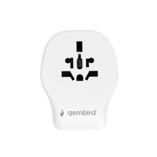GEMBIRD UNIWERSALNY ADAPTER PODRÓŻNY 20 W, BIAŁY