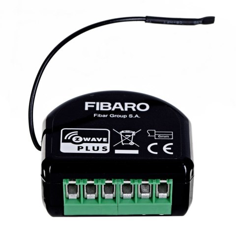 Inteligentny ściemniacz światła FIBARO Dimmer 2, czarny (FGD-212 ZW5)