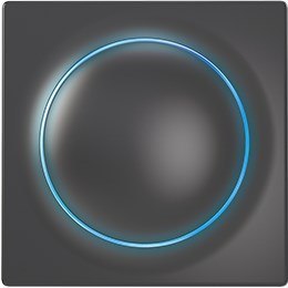 Inteligentny ściemniacz światła FIBARO Walli Dimmer, antracyt (FGWDEU-111-8)