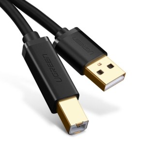 Ugreen kabel do drukarki przewód USB-USB Typ B 3m czarny