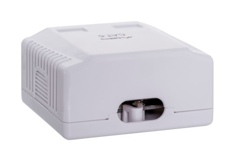 Gniazdo natynkowe Lanberg OU6-0002-W (RJ-45; UTP; kolor biały)
