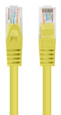 PATCHCORD KAT.6 UTP 3M ŻÓŁTY FLUKE PASSED LANBERG 10-PACK