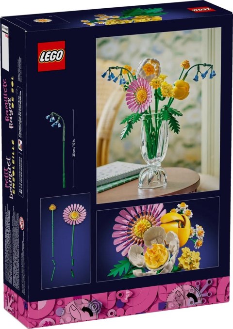 LEGO ICONS 10347 Botanicals - Mały bukiet żółtych kwiatów