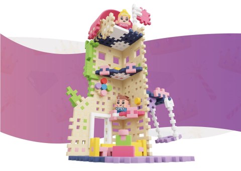 MARIOINEX Klocki Mini Waffle Princess Wieża Fantazji, 148 elementów