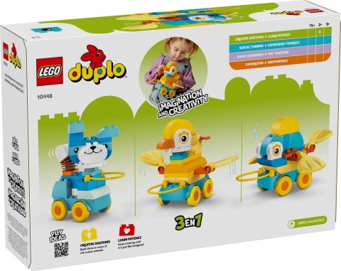 LEGO DUPLO 10448 3w1 Zwierzątka na kółkach