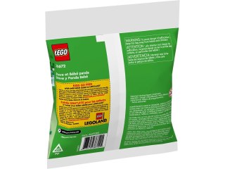 LEGO Minecraft 30672 Steve i mała panda