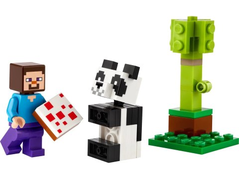LEGO Minecraft 30672 Steve i mała panda
