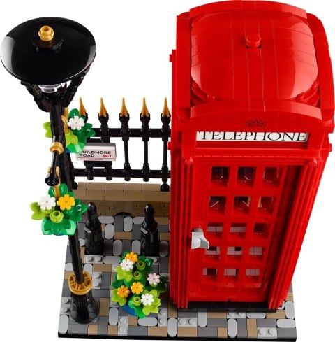 Lego 21347 Ideas - Czerwona londyńska budka telefoniczna