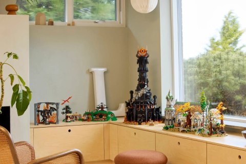 LEGO Icons 10367 Władca pierścieni: Book nook z Balrogiem