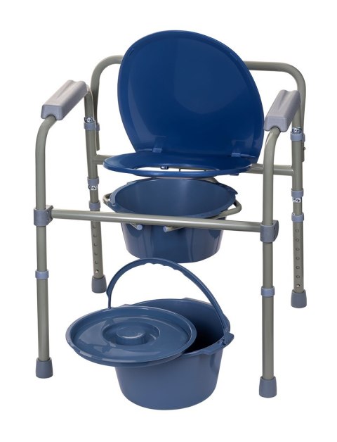 Krzesło toaletowe składane 3w1