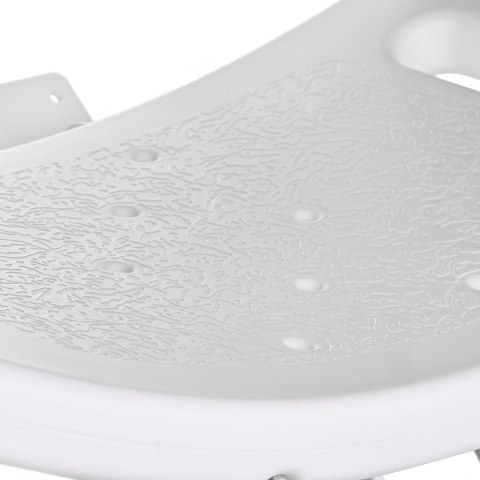 Krzesło prysznicowe składane przyścienne