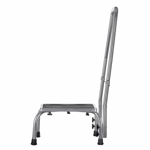 Stopień schodek do wanny, z poręczą