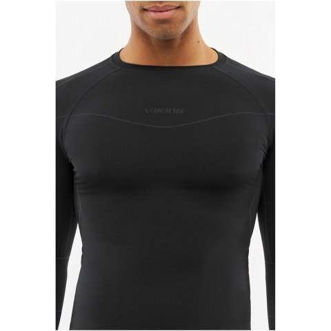 Bielizna termoaktywna męska VIKING Gary Set Bamboo rozmiar M, czarna